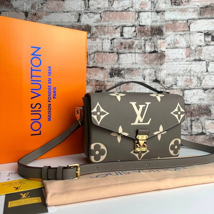 LOUİS VUİTTON METİS POCHETTE BİCOLOR VİZON